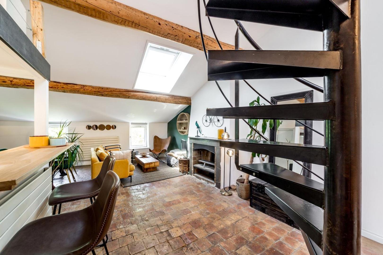 Le Loft Des Artistes De La Croix-Rousse Ail Apartment Lyon Luaran gambar